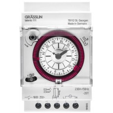 REG-Schaltuhr ELBRO Grässlin talento 111 SK 1-0-Uhr 230V 24h 15Min 16A
