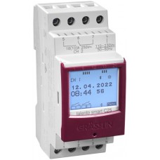 REG-Schaltuhr digital Grässlin talento smart C25 2-Kanal 110/230VAC