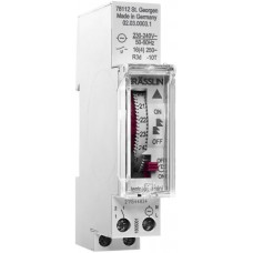 REG-Schaltuhr Grässlin talento 211 mini On-Off-Uhr plombierbar
