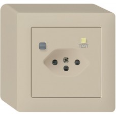 AP-Steckdose kallysto T13 FI 30mA beige