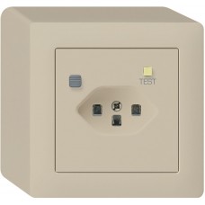 AP-Steckdose kallysto T23 FI 30mA beige