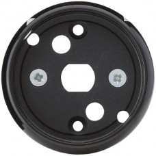Frontscheibe Hager basico schwarz Ø43mm für Storendrehschalter/taster