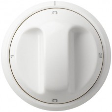 Frontset 0-2-0-1 weiss Hager basico Ø43mm für Drehschalter
