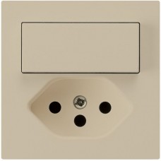 Einsatz zu Kombination Hager kallysto A-R/1P+T13 beige mit Kinderschutz A Einsatz zu Kombination Hager kallysto A-R/1P+T13 beige mit Kinderschutz A