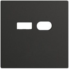 Montageset Feller EDIZIOdue für Steckdose USB 18W Typ A + Typ C schwarz F