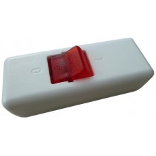 Schnur-Zwischenschalter Elbro 10A 250V weiss
