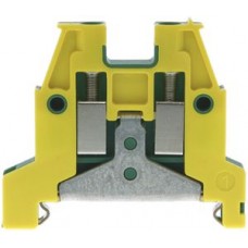 Schutzleiterklemme Woertz 30544/4VEX 4mm² Schraub DIN35 grün/gelb