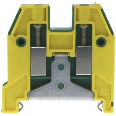 Schutzleiterklemme Woertz 30544/6VEX 6mm² Schraub 7x39x48mm DIN35 grün-gelb