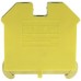 Schutzleiterklemme Woertz 3436V 6mm² Schraub 9x45x49mm DIN35 grün-gelb