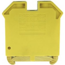 Schutzleiterklemme Woertz 3437VEX 16mm² Schraub 13x55x55mm DIN35 grün-gelb