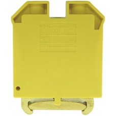 Schutzleiterklemme Woertz 3438VEX 35mm² Schraub 18x71x60mm DIN35 grün-gelb