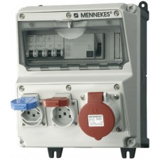 Stromverteiler Mennekes Amaxx 40A 1×T23/T25/CEE16 grau