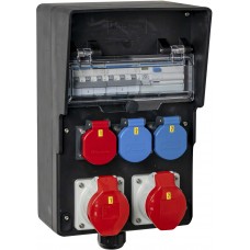 Stromverteiler Demelectric DB20409 40A 1×T25/T75/T76 2×T23