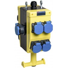 Stromverteiler Demelectric DB25902 16A 10xT23 abhängbar