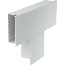 T-Stück BETTERMANN 600×230×100mm PVC hellgrau 7035 - 2 Stück