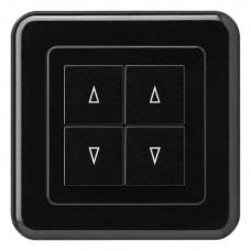 UP-Frontset Hager BASICO G Storenschalter/taster schwarz