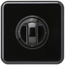 UP-Frontset 0-1-0-1 schwarz basico 86x86mm für Drehschalter