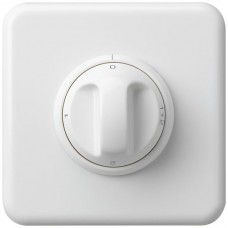 UP-Frontset 0-1-1+2-2 weiss basico 86x86mm für Drehschalter