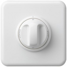 UP-Frontset 0-Aut-0-Hand weiss basico 86x86mm für Drehschalter