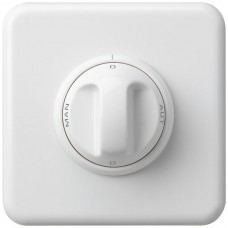 UP-Frontset 0-Aut-0-Man weiss basico 86x86mm für Drehschalter