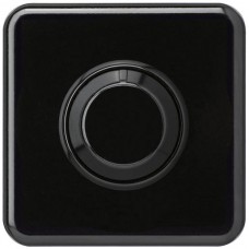 UP-Frontset basico 86x86mm schwarz für Drehdimmer