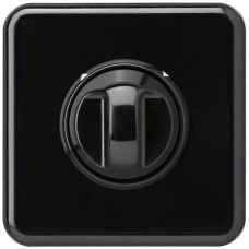 UP-Frontset basico 86x86mm schwarz für Storendrehschalter/-taster