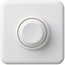 UP-Frontset basico 86x86mm weiss für Drehdimmer