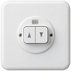 UP-Frontset basico 86x86mm weiss für Storenschalter tapparello