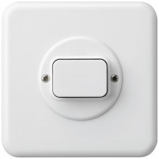 UP-Frontset basico 86x86mm weiss für babyswitch/Tastdimmer