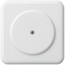 UP-Frontset Hager basico weiss 86x86mm für Blindabdeckung Ø58