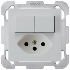 UP-Kombination 2xA-R/1P+T13 hellgrau kallysto mit Kinderschutz B UP-Kombination 2xA-R/1P+T13 hellgrau kallysto mit Kinderschutz B
