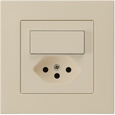 UP-Kombination A-R/1P+T13 beige Hager kallysto.pro mit Kinderschutz UP-Kombination A-R/1P+T13 beige Hager kallysto.pro mit Kinderschutz