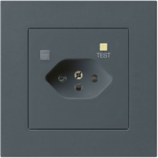 UP-Steckdose Hager kallysto.pro T13 FI 30mA anthrazit