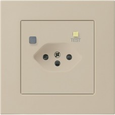 UP-Steckdose Hager kallysto.pro T13 FI 30mA beige