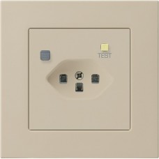 UP-Steckdose Hager kallysto.pro T23 FI 30mA beige