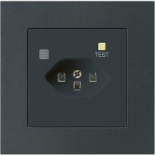 UP-Steckdose Hager kallysto.pro T23 FI 30mA schwarz UP-Steckdose Hager kallysto.pro T23 FI 30mA schwarz