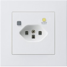 UP-Steckdose Hager kallysto.pro T23 FI 30mA weiss UP-Steckdose Hager kallysto.pro T23 FI 30mA weiss