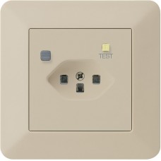 UP-Steckdose Hager kallysto.trend T23 FI 30mA beige UP-Steckdose Hager kallysto.trend T23 FI 30mA beige