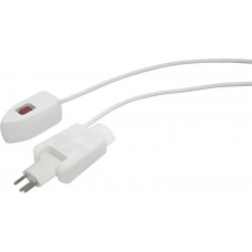 Zwischenstecker MOUSE KABEL T12/T13 mit Schalter 2m weiss