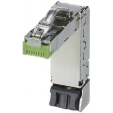 Feldstecker Phoenix Contact CUC, RJ45/S Kat.5e AWG 22-23, gewinkelt (unten)