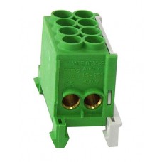 Hauptleiter-Klemme HLAK 1L, 2×35mm², 2×25mm² grün