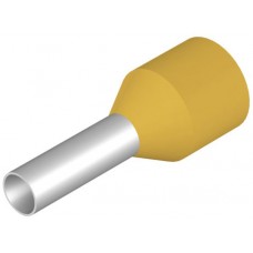 Aderendhülse Weidmüller H isoliert 6mm² 23mm gelb Mehrfachbeutel - 100 Stück