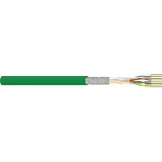 Datenkabel Dätwyler CU 5502 4P flex S/UTP Kat.5e LS0H Dca grün - 1000m