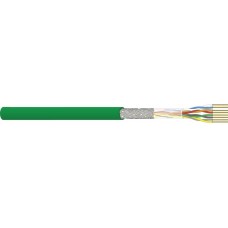 Datenkabel Dätwyler CU 5502 4P flex S/UTP Kat.5e PVC Eca grün - 1000m