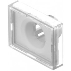 Druckhaube EAO61 18x24mm flach transparent
