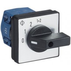 EB-Drehschalter Kraus & Naimer 20A/690V -/2L "0-1-2-1+2"