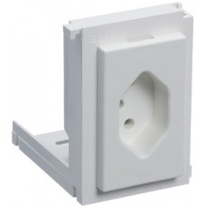 Einbaukit R&M HWSmodular Steckdose T13, 50×78×70mm weiss