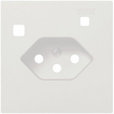 Frontset SIDUS Z/E zu FI-Steckdose T13 weiss