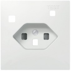 Frontset SIDUS Z/E z.FI- Steckdose T23 m.shutter wsg