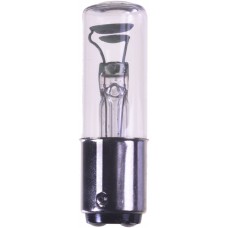 Glimmlampe BA15d 220V 16×54mm grün